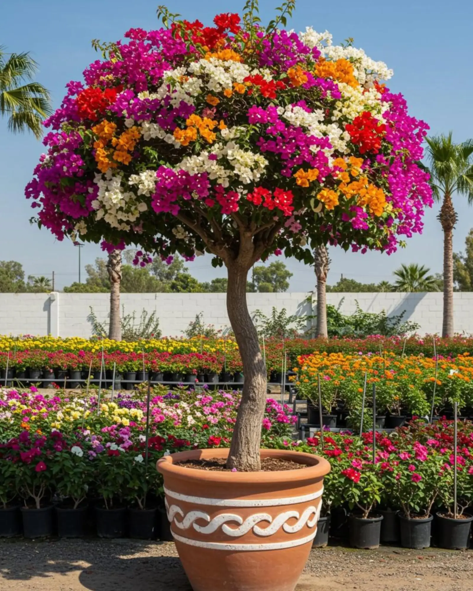 Multi-color Bougainvillea specimen